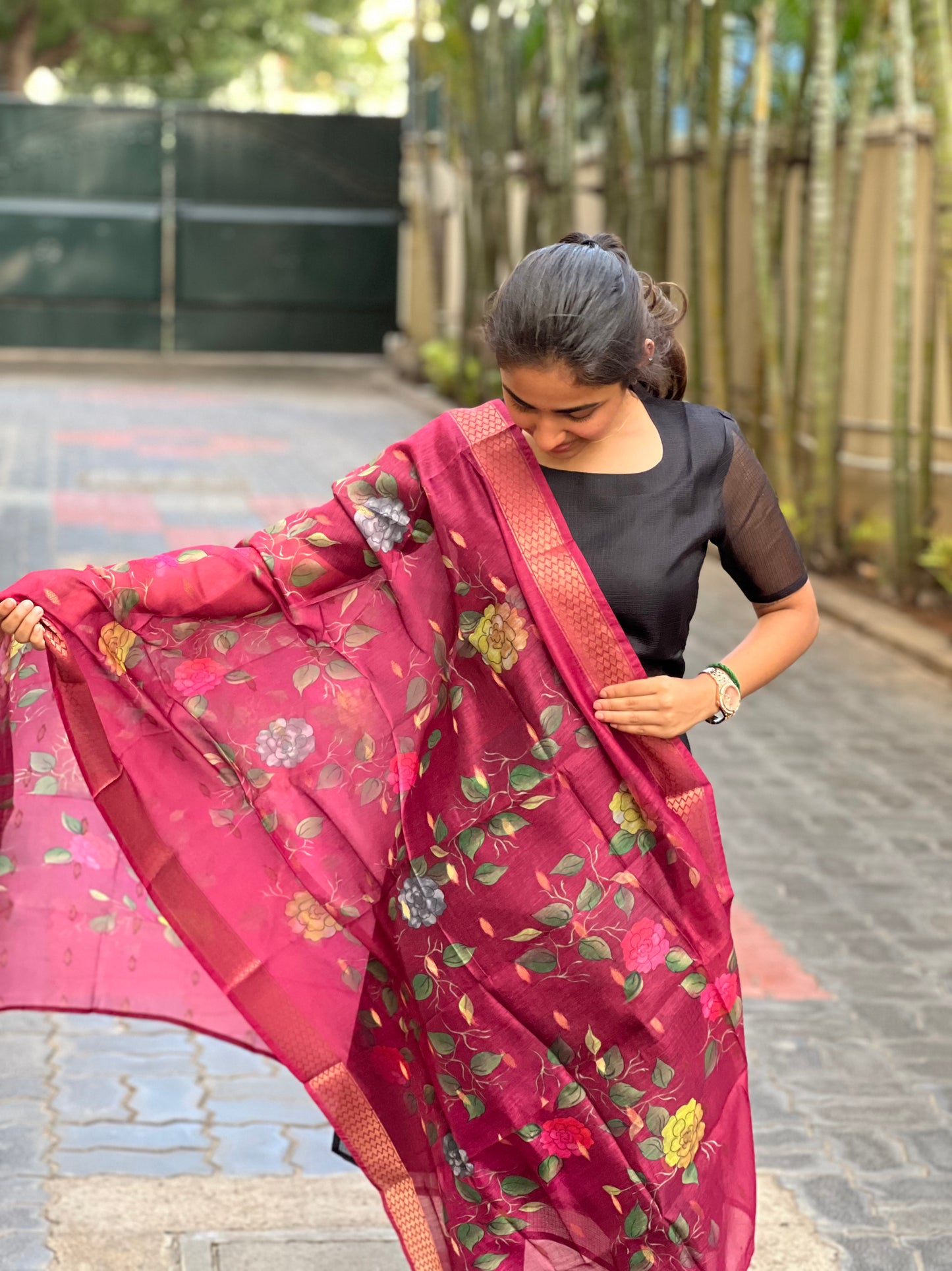 NY 184 Elegant Kota Kurti with elbow sleeves
